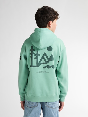 Petrol Industries Sweatshirt in Green