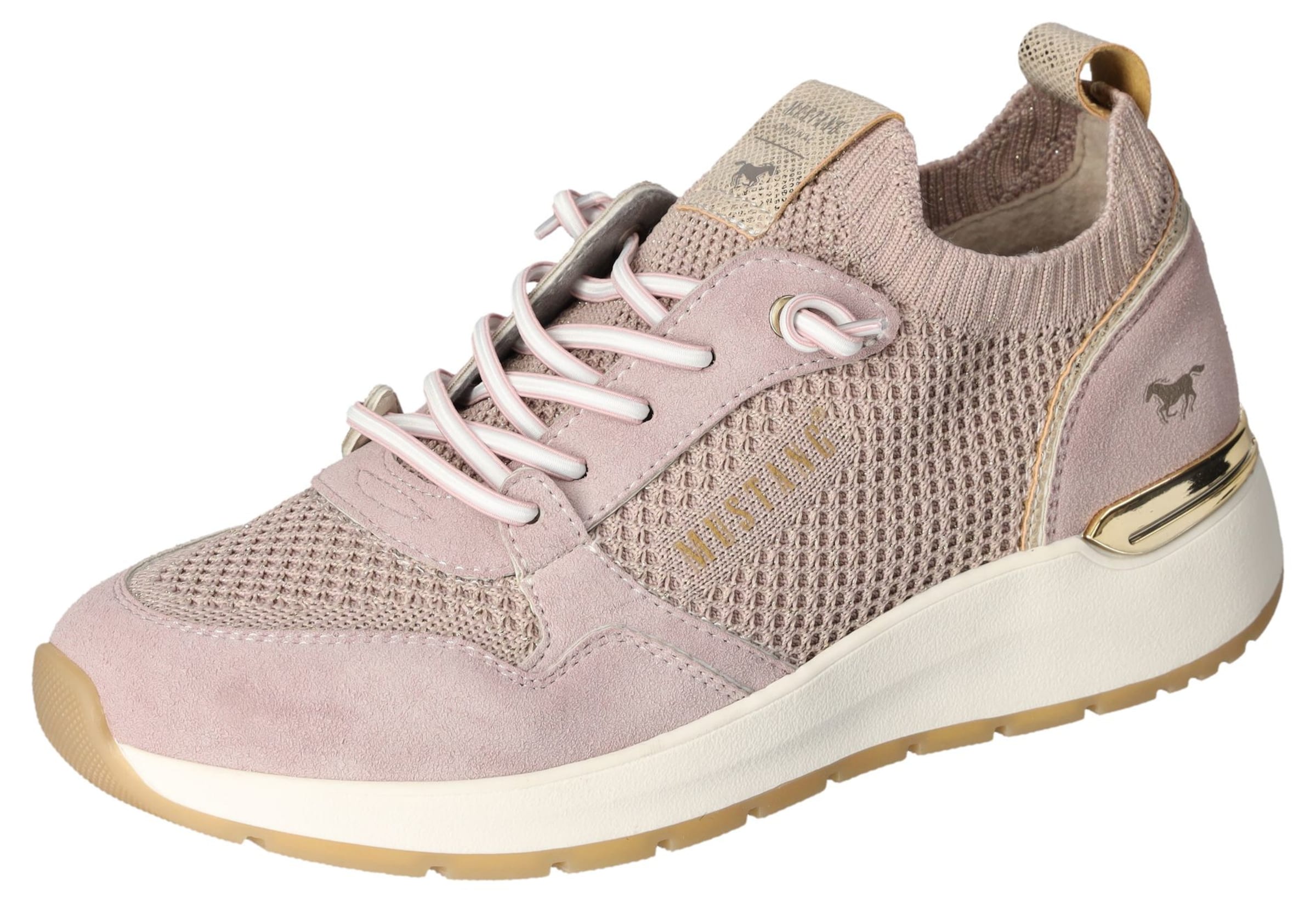 MUSTANG Sneakers in Pink: front