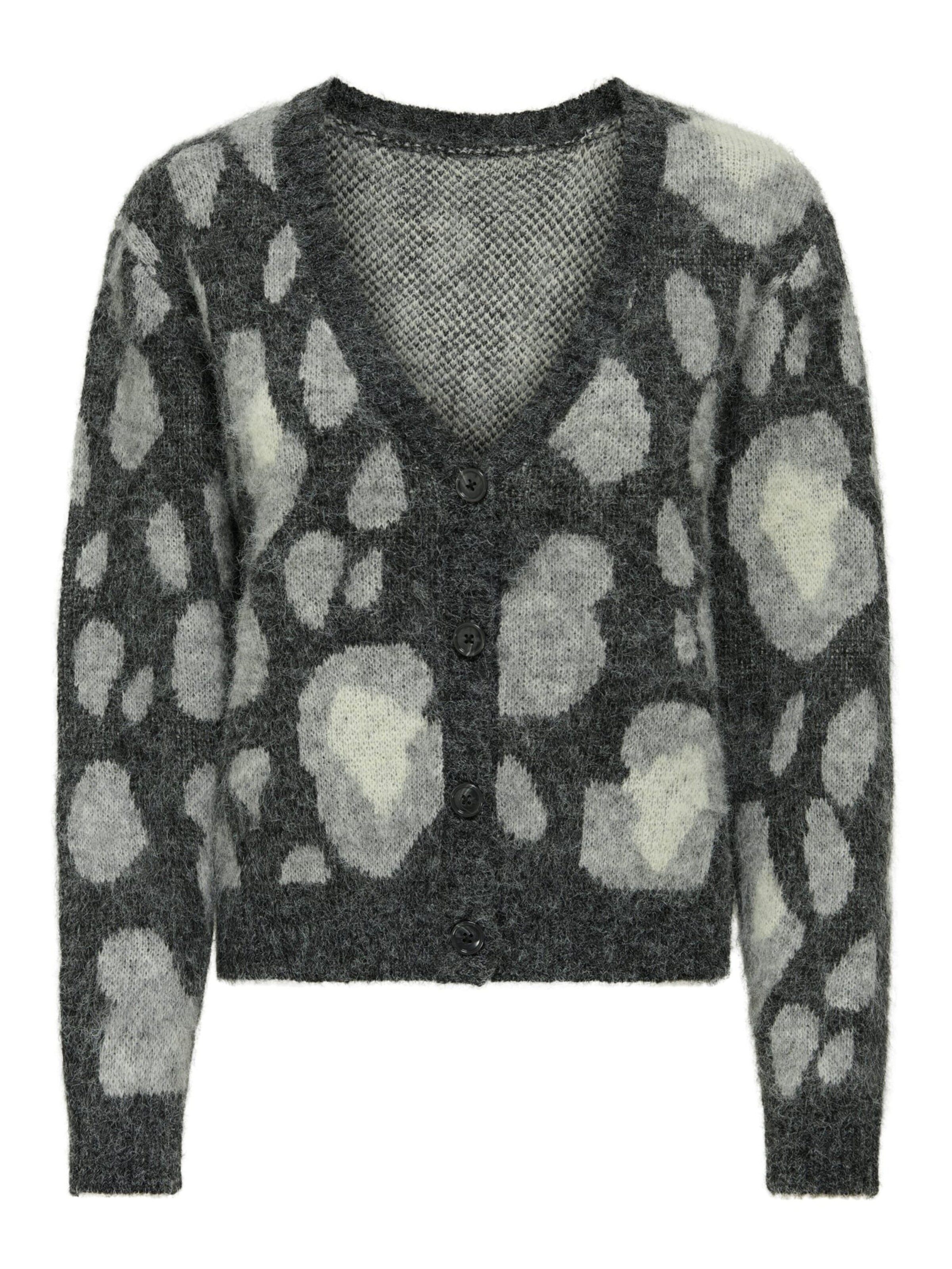 ONLY Knit cardigan 'Edelie' in Grey: front