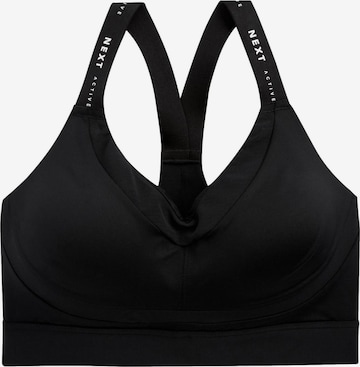 Soutien-gorge de sport Next en noir : devant