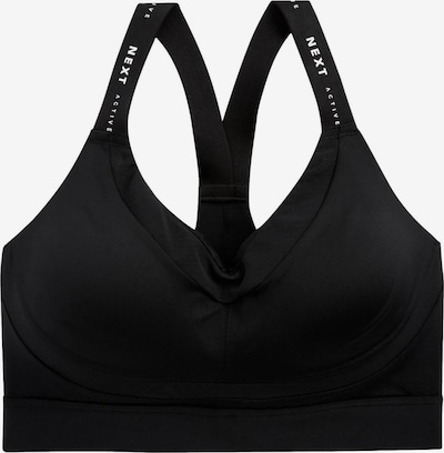 Sportinė liemenėlė iš Next, spalva – juoda / balta, Prekių apžvalga