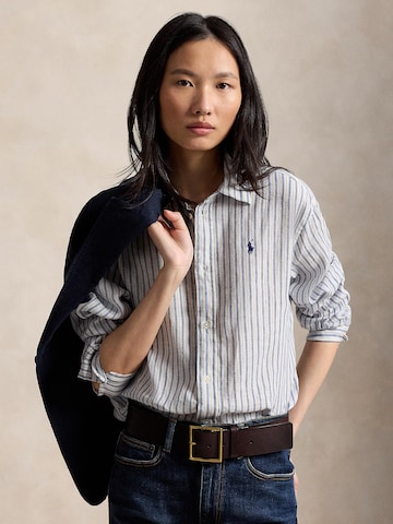 Polo Ralph Lauren Blouse in Blauw: voorkant