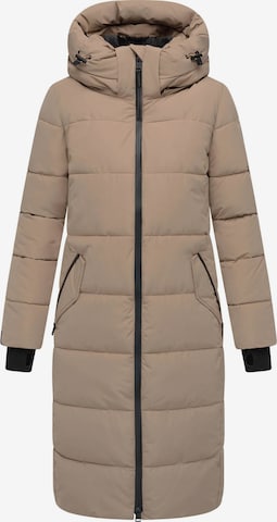 MARIKOO Mantel 'Zuraraa XVI' in Grau: Vorderseite