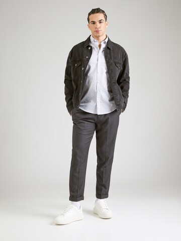 FYNCH-HATTON Regular Fit Hemd in Blau