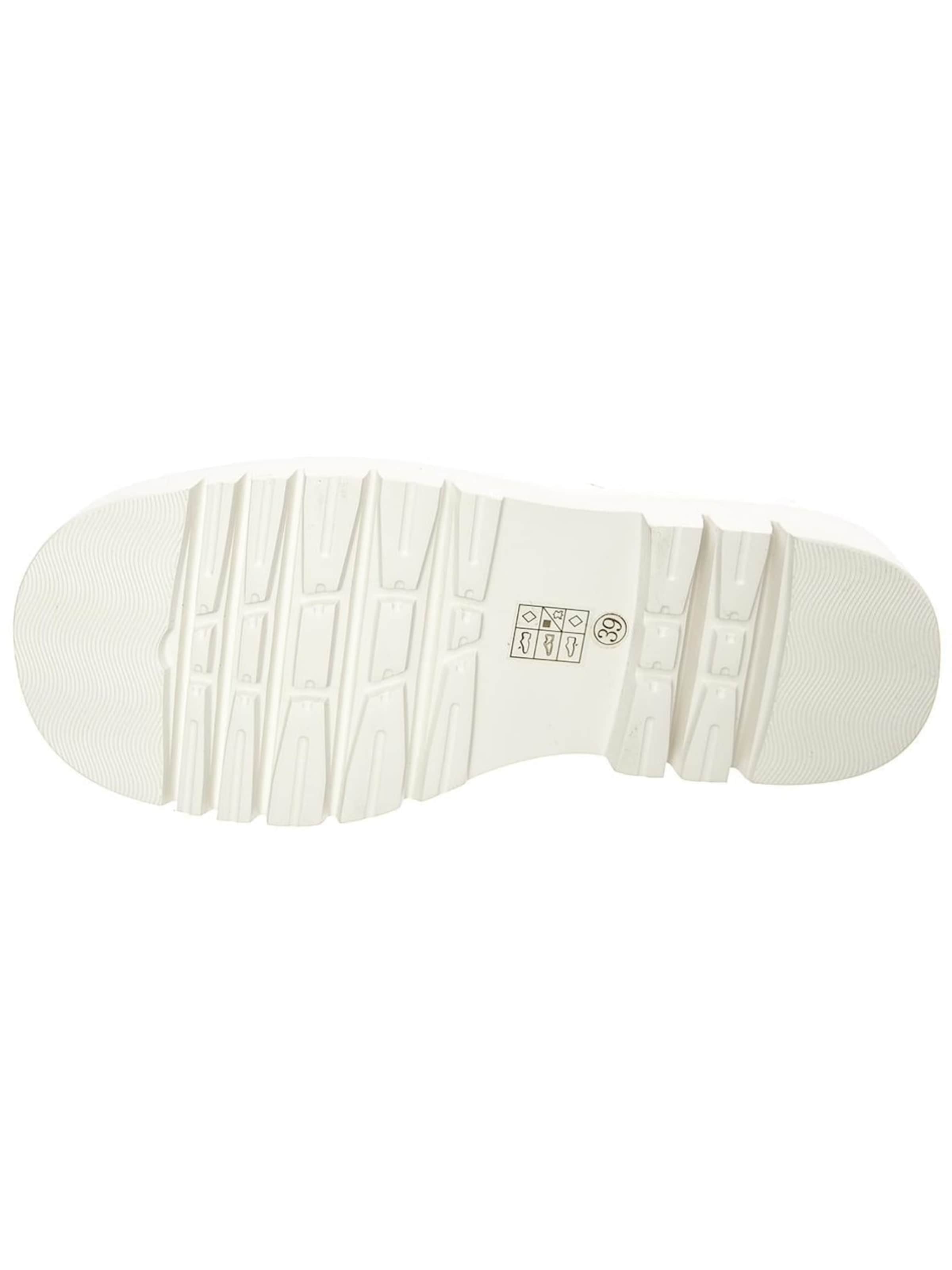 Jeffrey Campbell Kozaki 'Womens Tanked-Kh White Boots' w kolorze biały