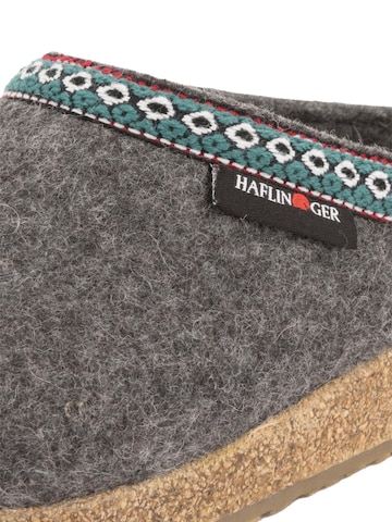 HAFLINGER Clogs 'Franzl' in Grijs