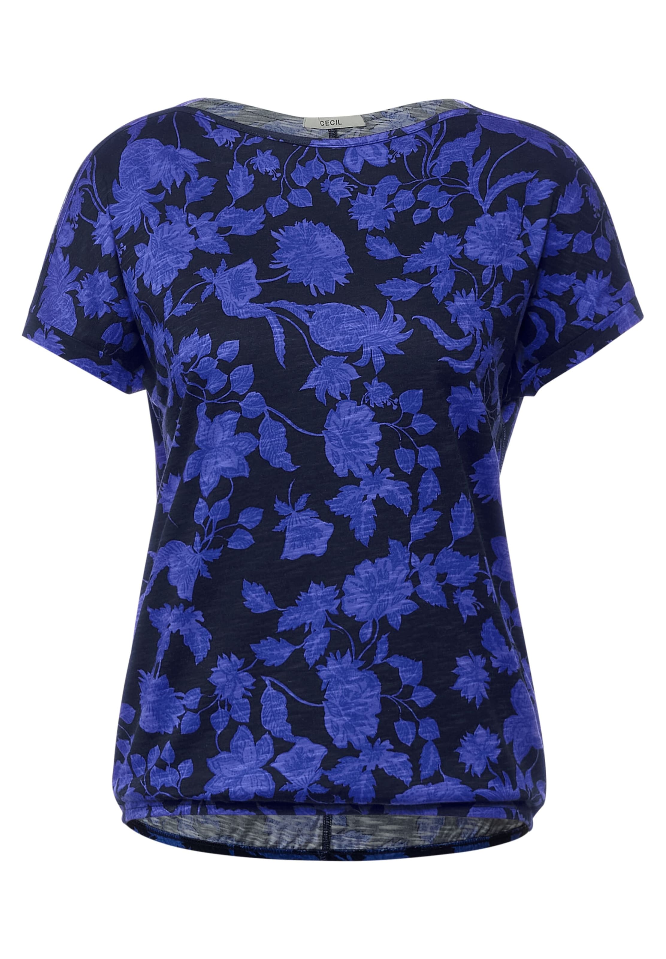 Frauen Shirts & Tops CECIL T-Shirt in Blau - FC37413