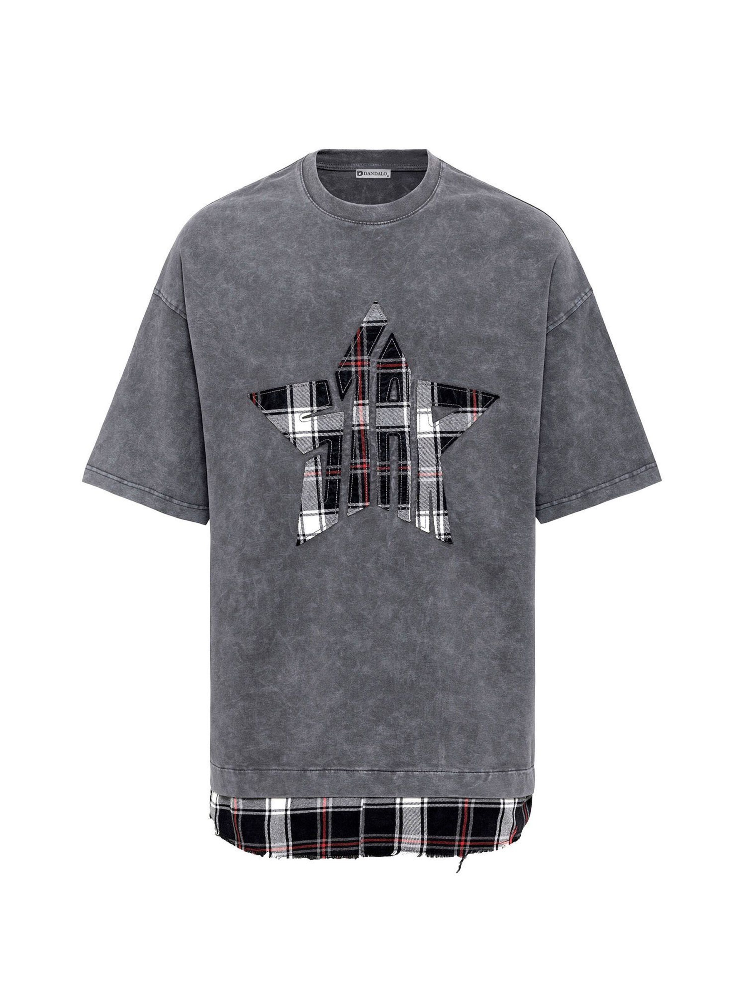 Dandalo Tričko – šedá: přední strana