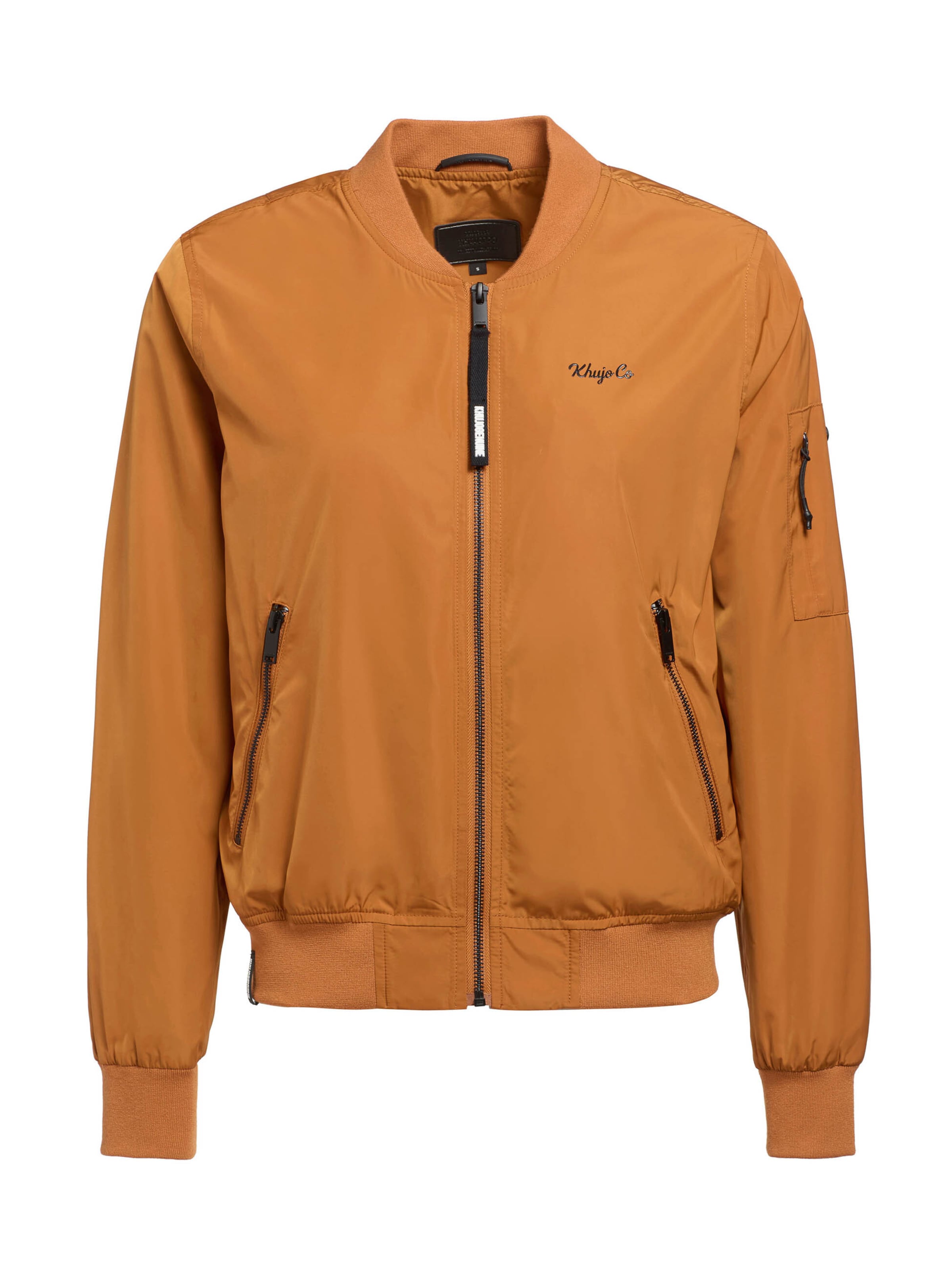 Veste mi-saison 'Stence3' khujo en orange : devant