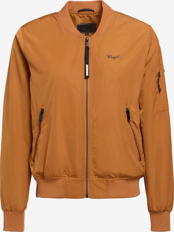 khujo Jacke 'Stence3' in Orange: predná strana