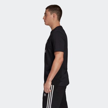 ADIDAS ORIGINALS Shirt 'Trefoil' in Zwart