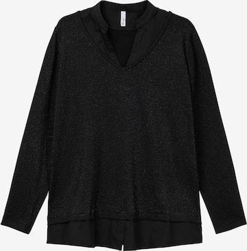 Pull-over SHEEGO en noir : devant