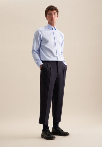 SEIDENSTICKER Regular fit Business shirt in Blue