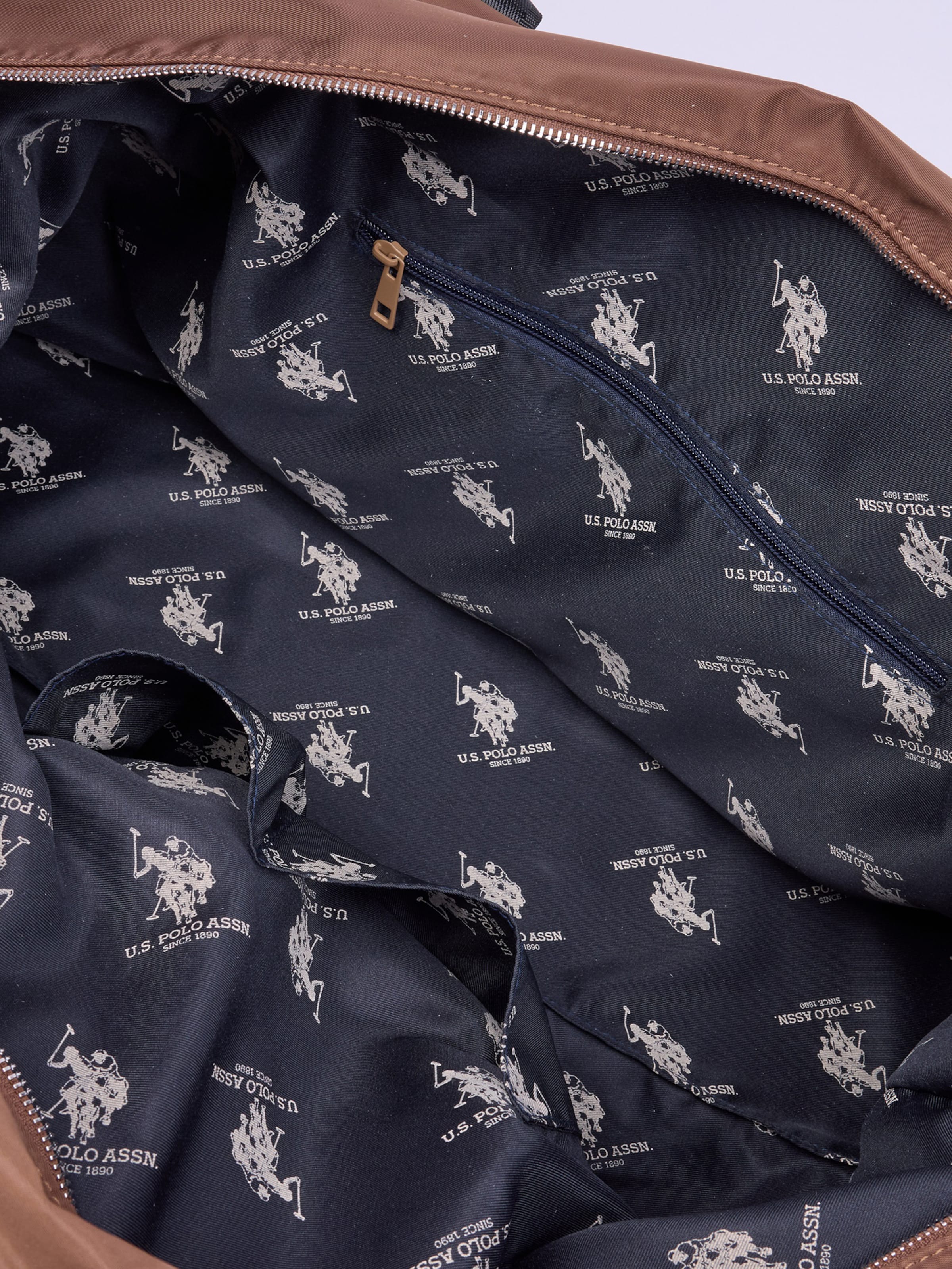 Borsa weekend di U.S. POLO ASSN. in nero