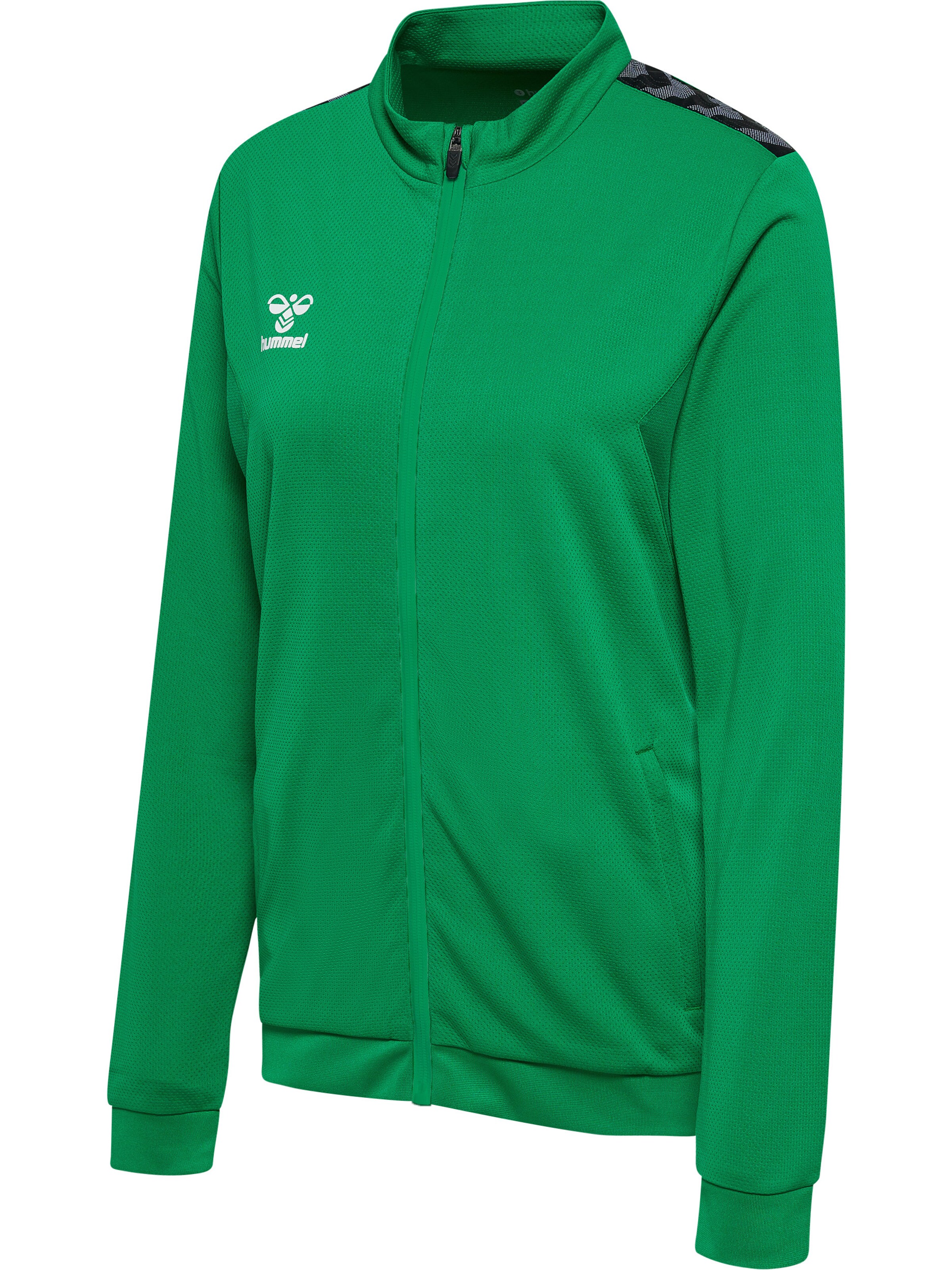 Hummel Sportief sweatvest 'AUTHENTIC' in Groen