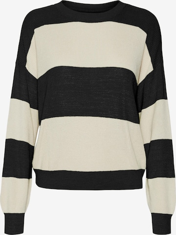 VERO MODA - Pullover 'NEW LEXSUN' em preto: frente