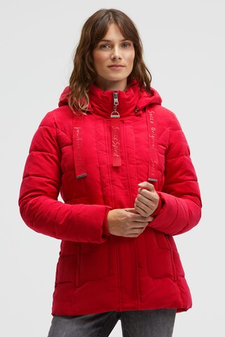 Soccx Winter Jacket in Red: front