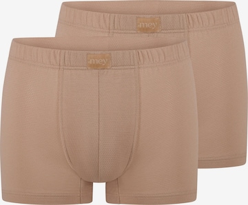 Mey Boxer shorts 'Dry Cotton Breeze' in Beige: front