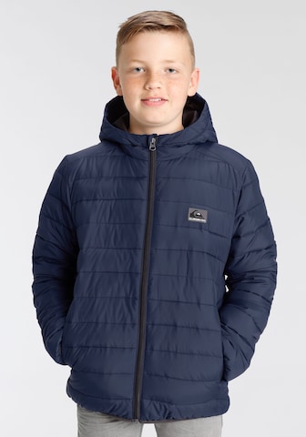 QUIKSILVER Athletic Jacket 'SCALY' in Blue: front