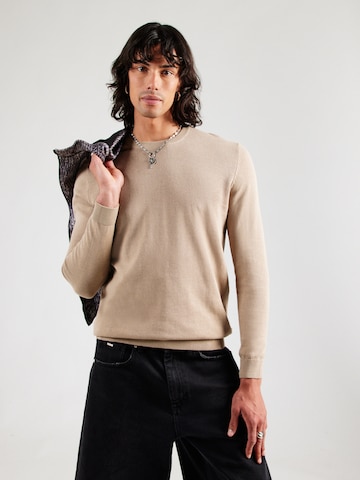 Coupe regular Pull-over 'ONSALEX' Only & Sons en beige : devant