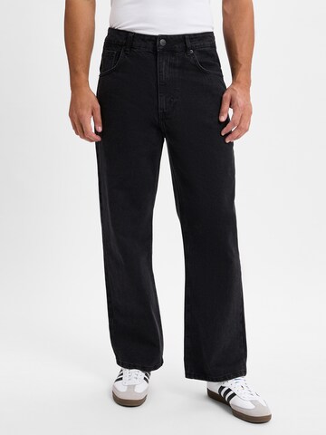 2Y Studios Slim fit Jeans ' Adrik Basic Baggy ' in Black: front