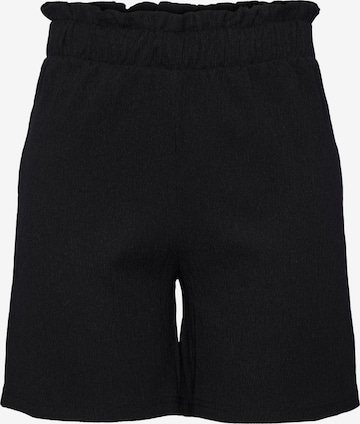 PIECES Trousers 'LUNA' in Black: front
