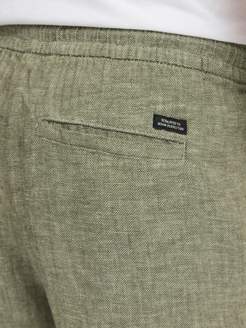 BLEND Regular Leinenhose in Grün