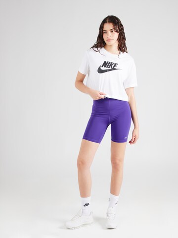 NIKE Skinny Sportshorts 'Pro 365' in Lila