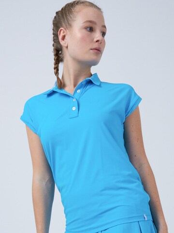 SPORTKIND Funktionsshirt 'Polo Shirt Loose-Fit'‌‌‌‌‌‌‌‌ in Blau