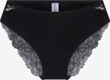 Slip di LingaDore in nero: frontale