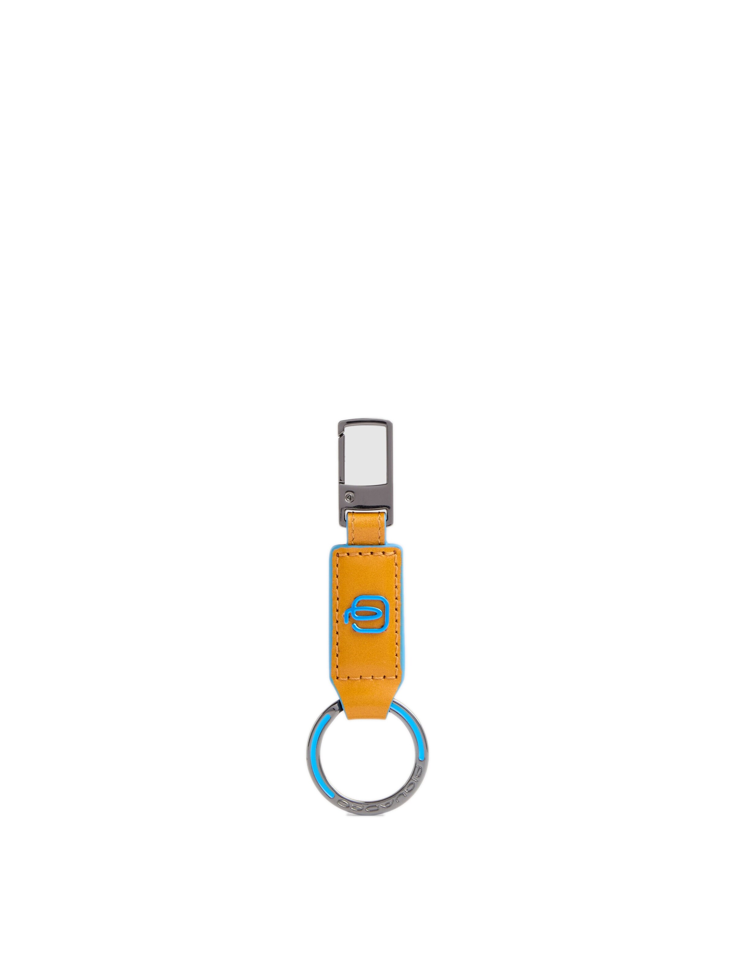Piquadro Key ring in Yellow: front