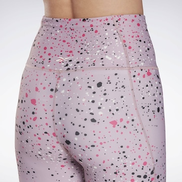 Reebok Skinny Sportovní kalhoty 'Lux' – fialová