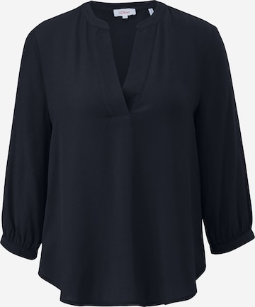 s.Oliver Blouse in Blauw: voorkant