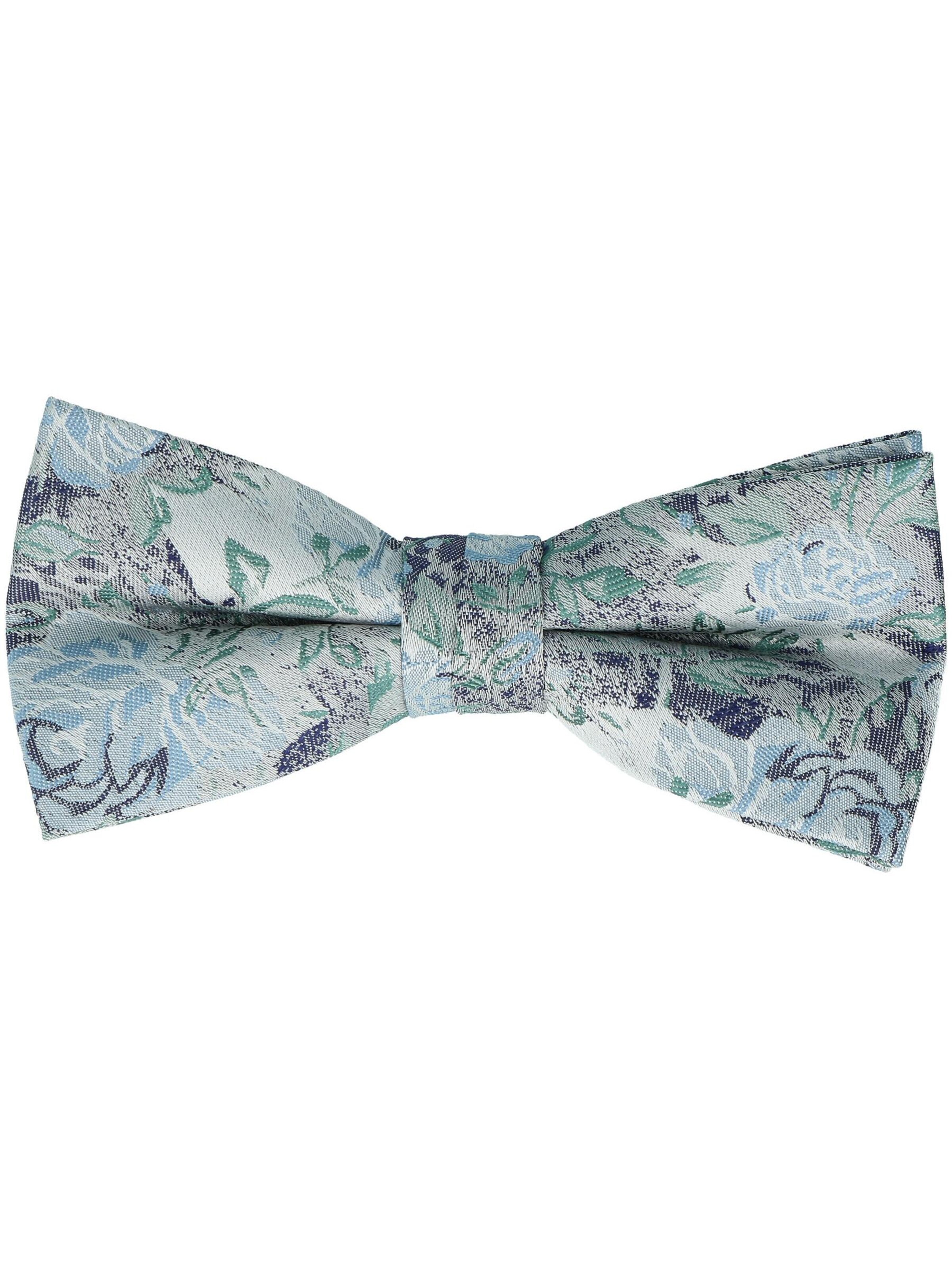 WILLEN Fliege 'Set Floral/ Uni'‌‌‌ in Grün