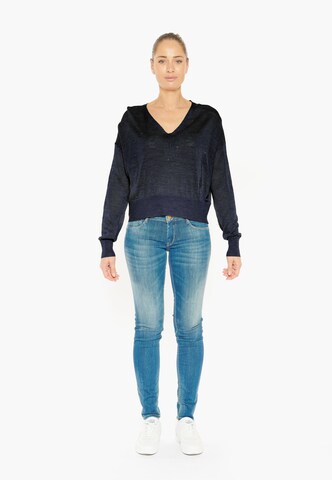 Le Temps Des Cerises Sweater 'ATLAS' in Blue