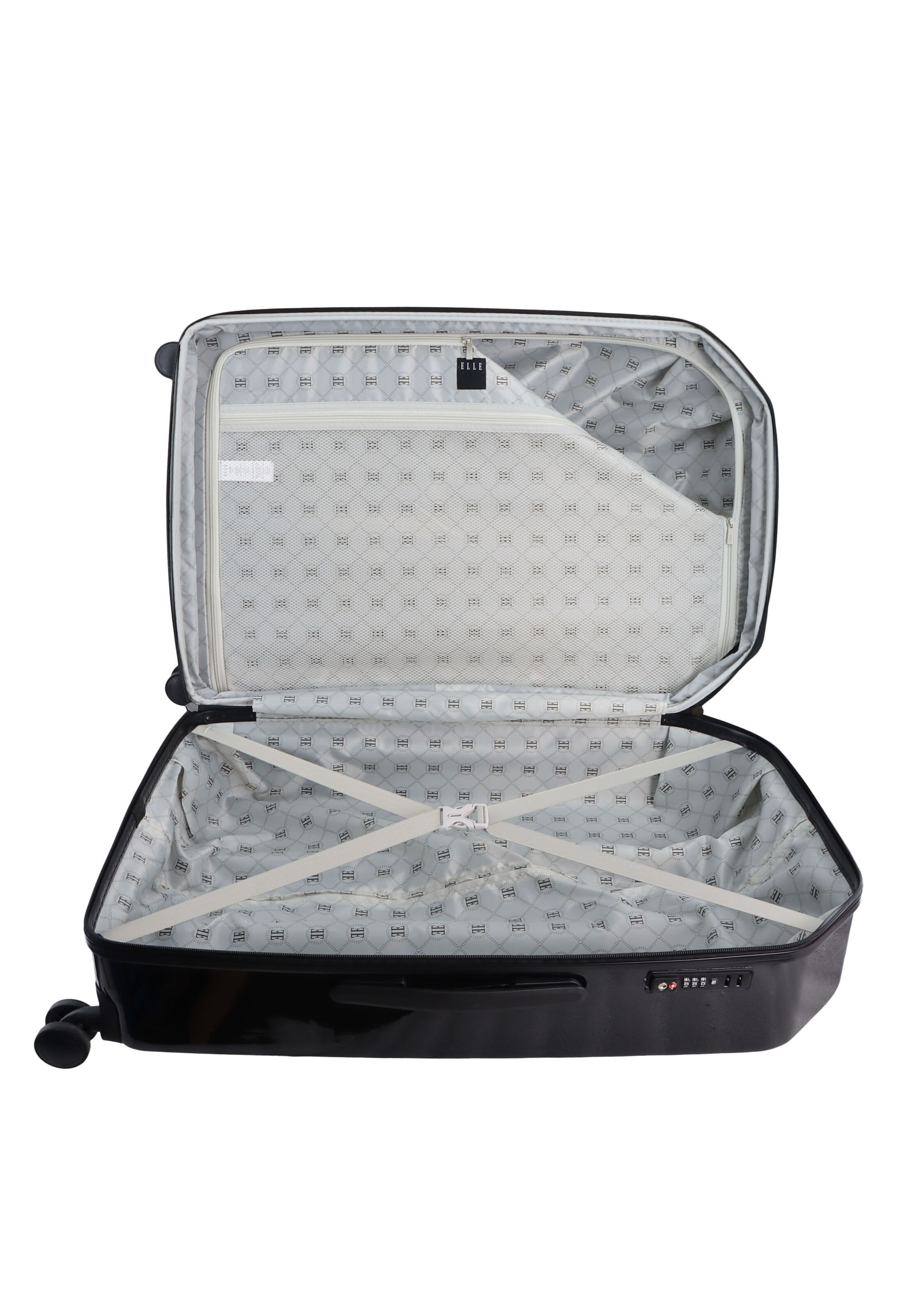 ELLE Suitcase 'Diamond' in Grey