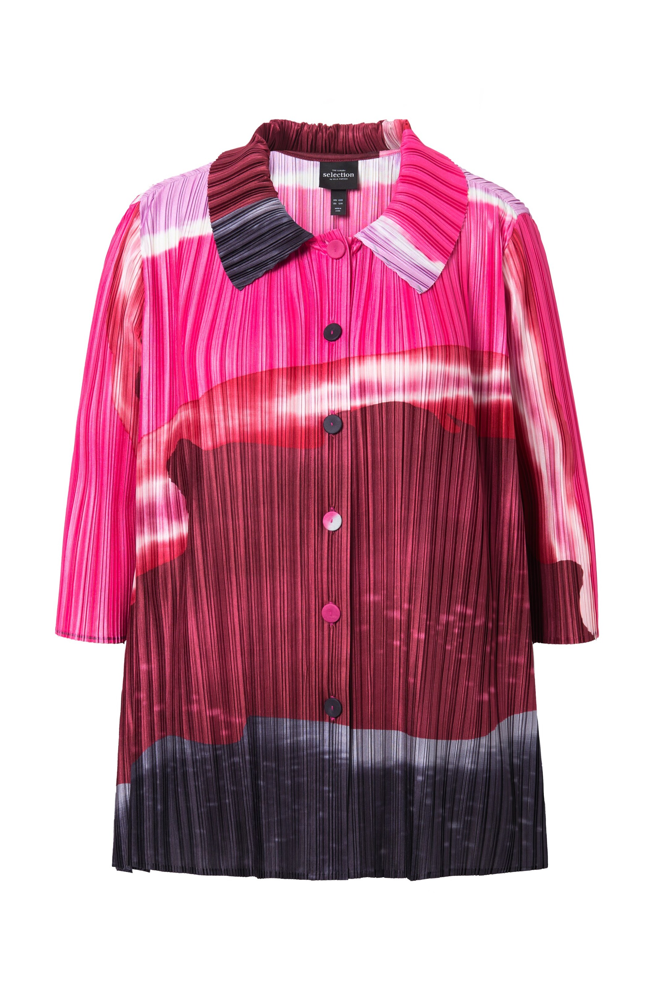 Ulla Popken Bluse in Mischfarben: Vorderseite