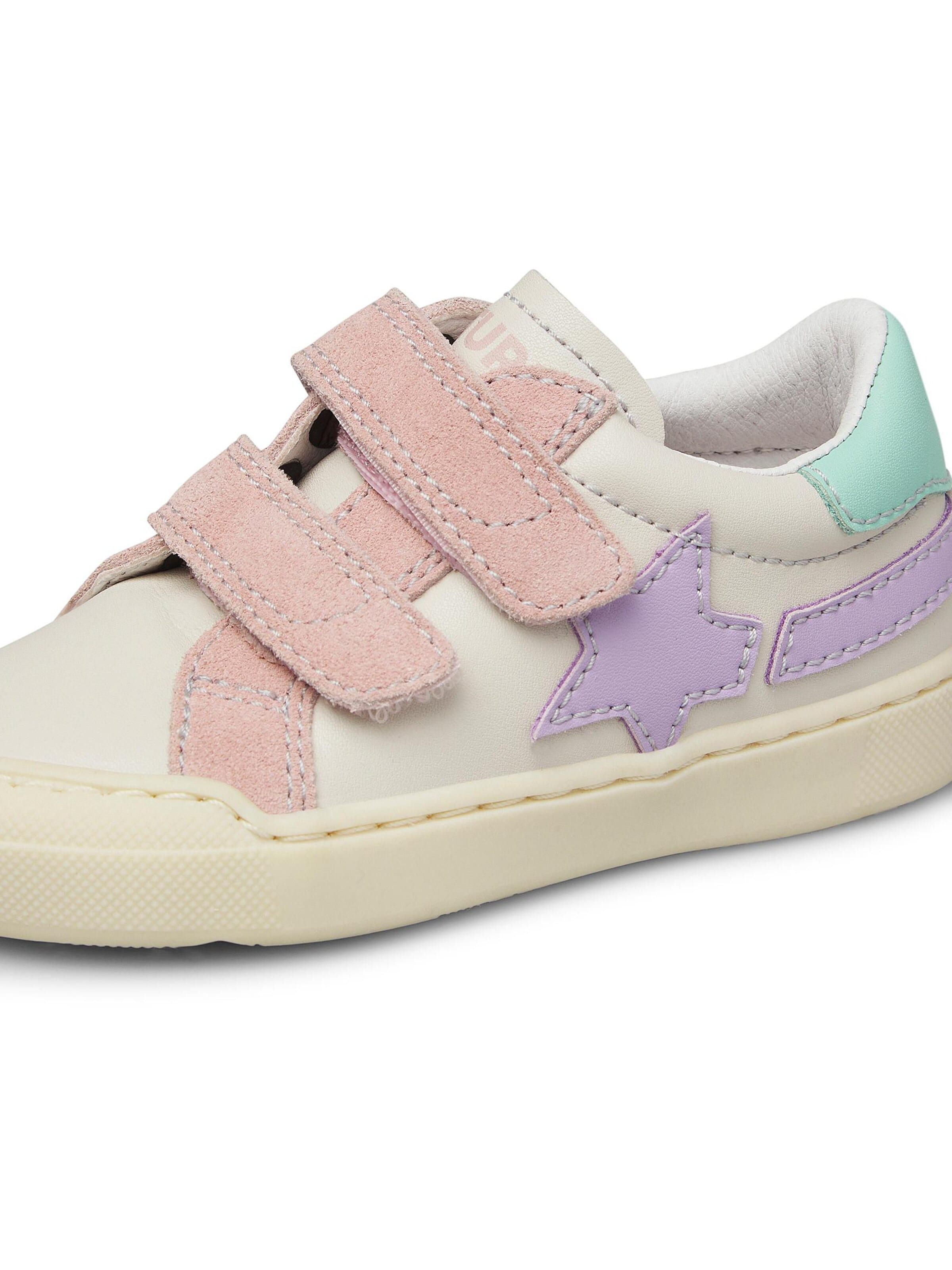 NATURINO Sneakers 'SINGERY LOW VL.' in Wit: voorkant
