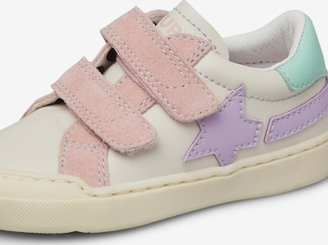 NATURINO Sneakers 'SINGERY LOW VL.' in Wit: voorkant