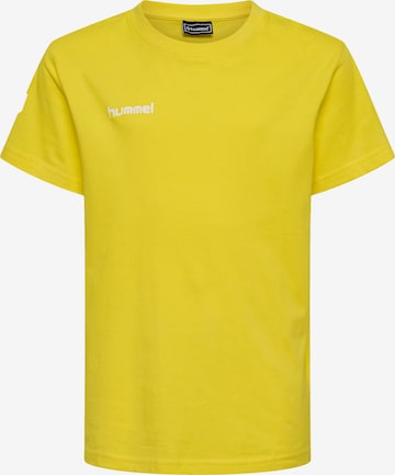 T-Shirt Hummel en jaune : devant