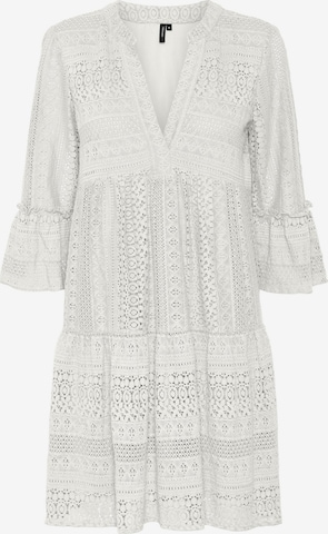 VERO MODA Shirt Dress 'HONEY' in White: front