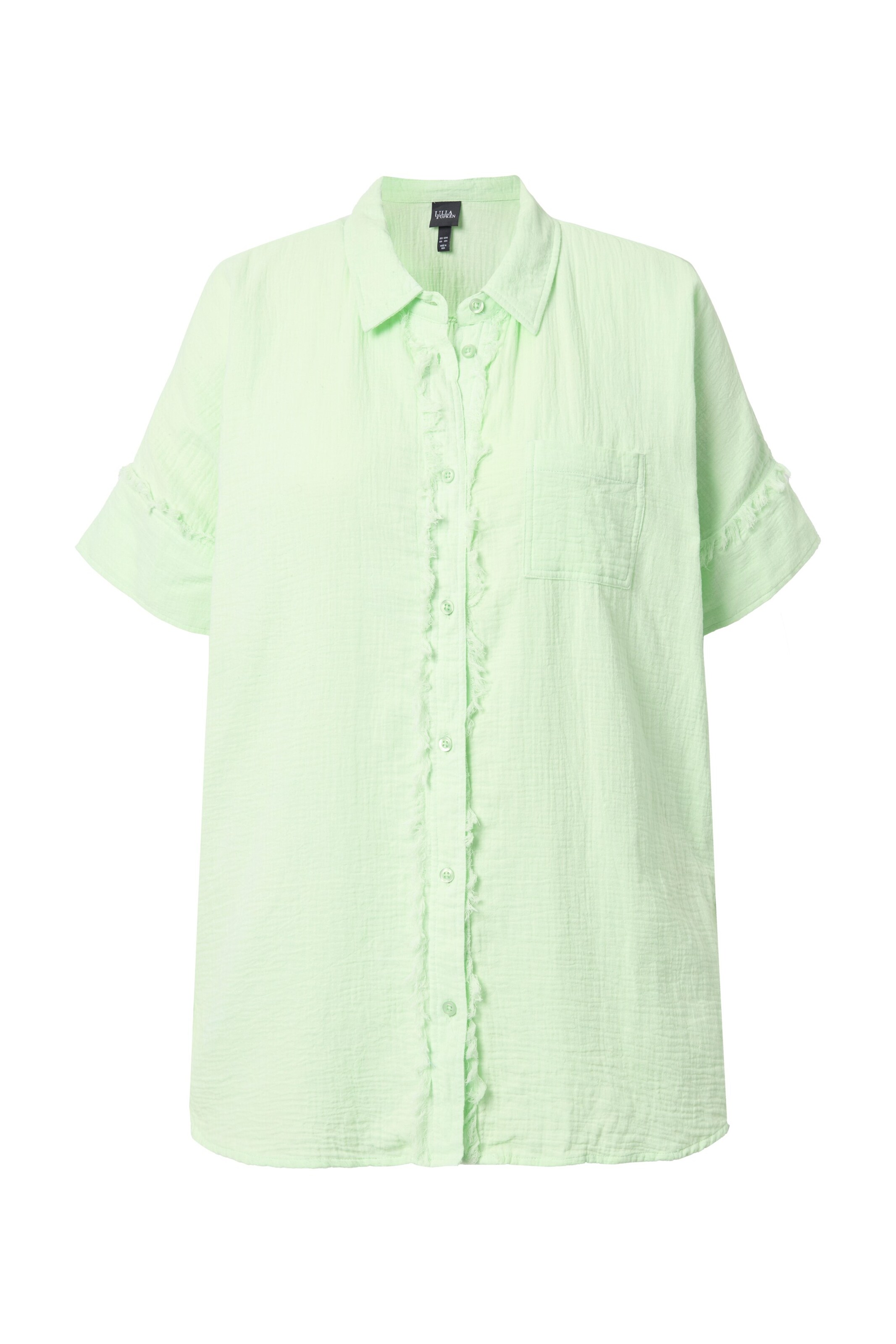 Ulla Popken Bluse in Grün: Vorderseite