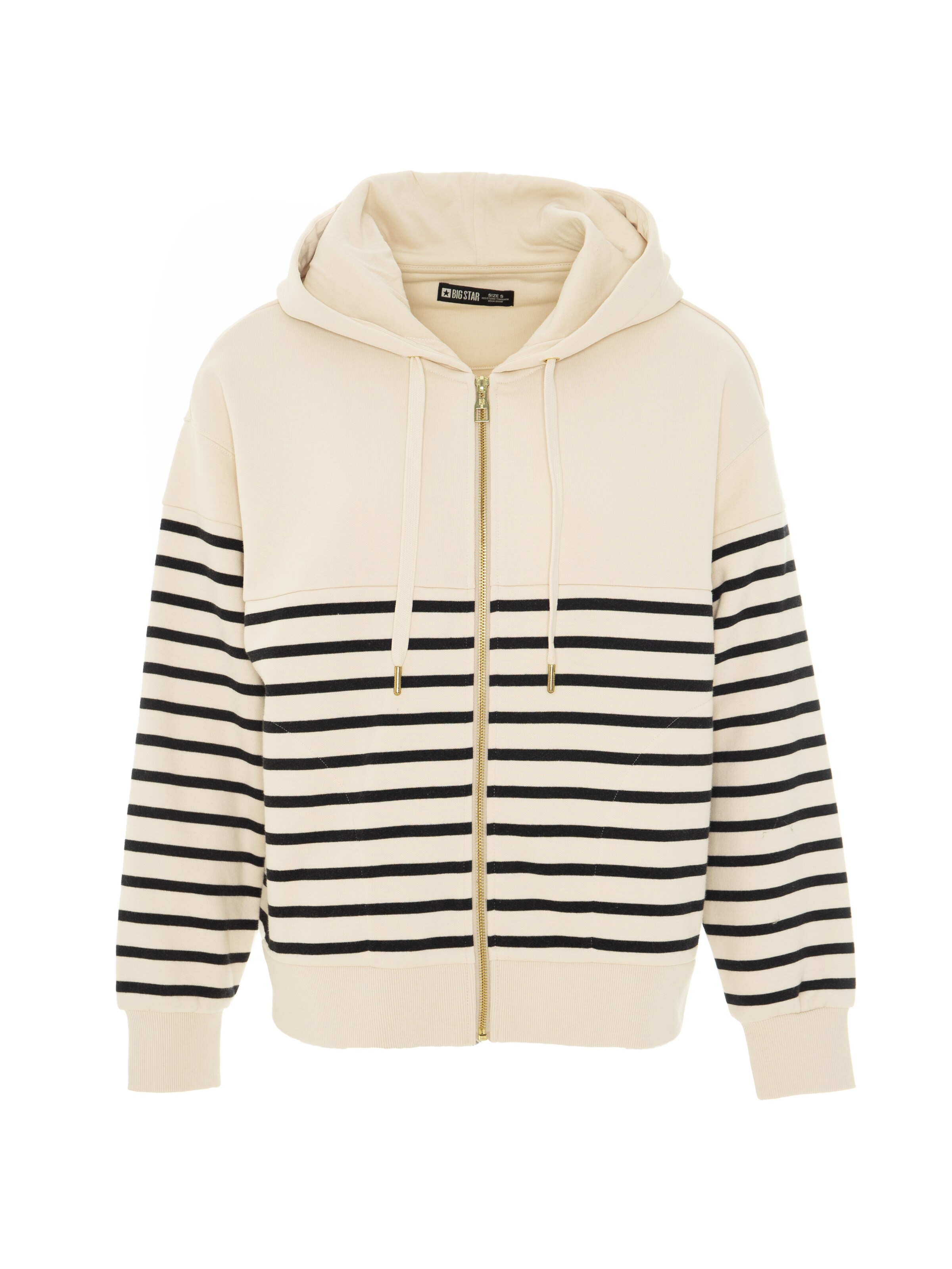 Giacca di felpa di BIG STAR in bianco: frontale