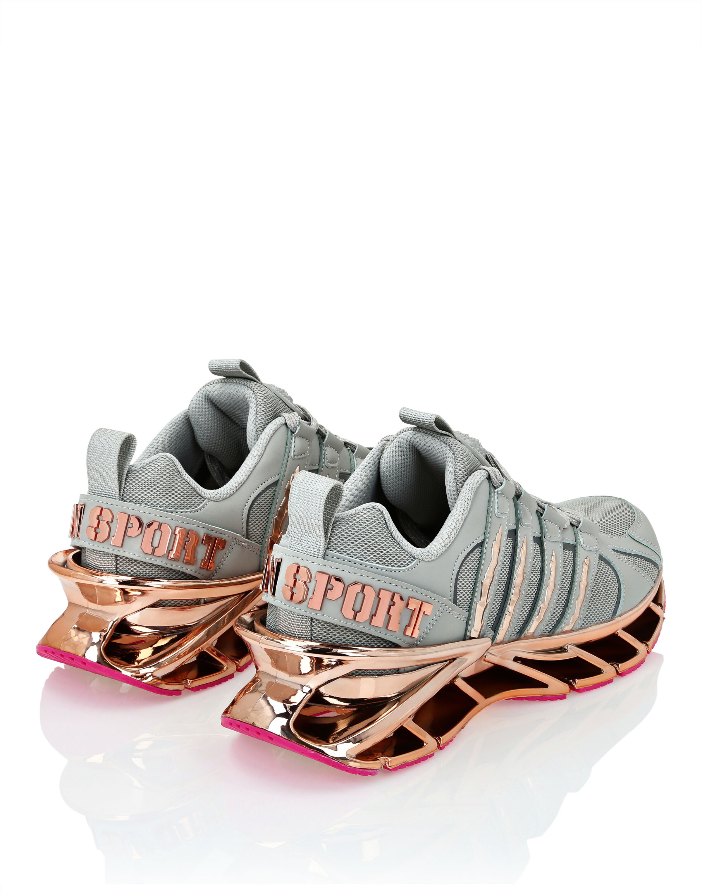 Plein Sport - Zapatillas deportivas bajas en gris