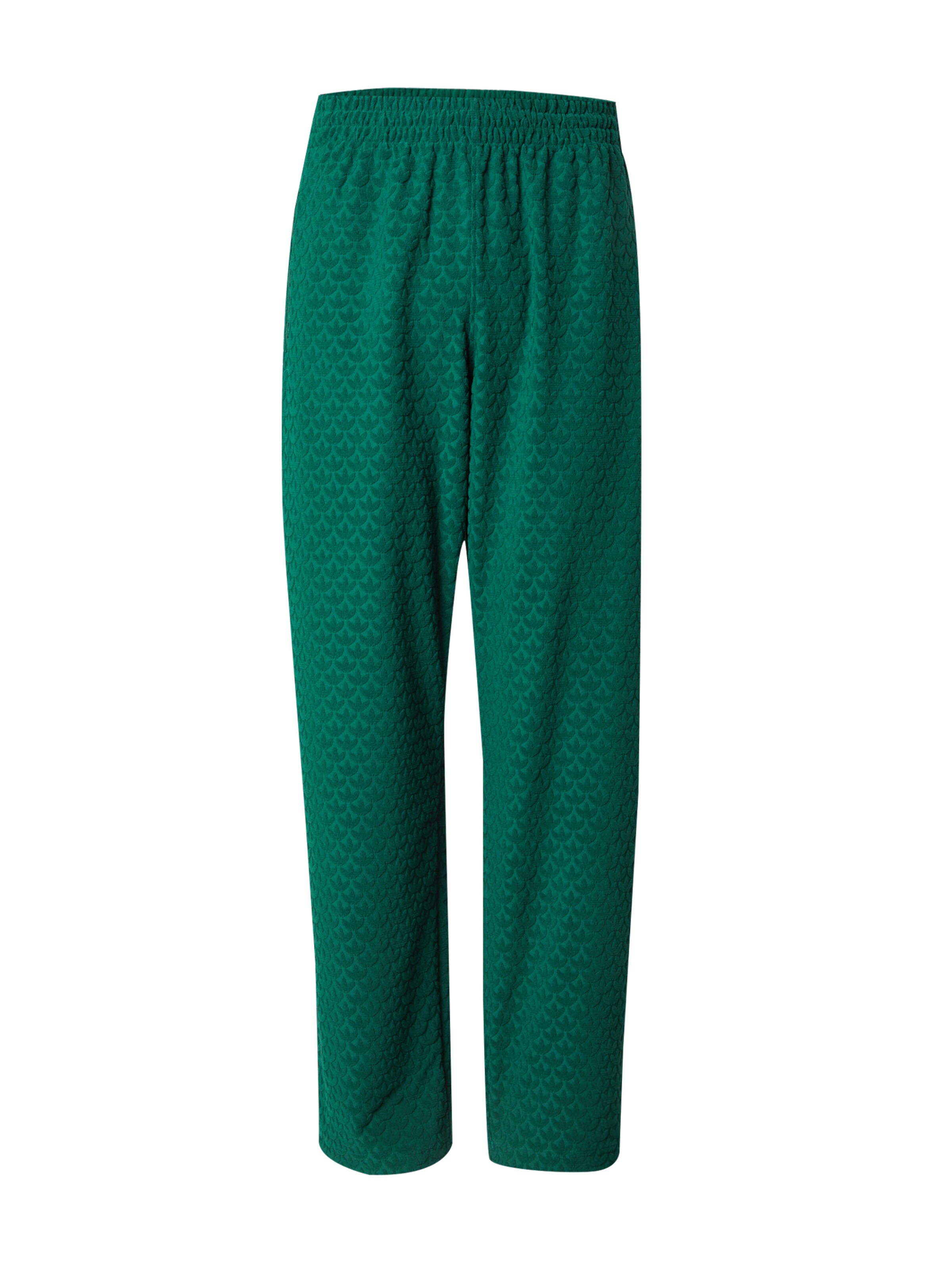 žalia ADIDAS ORIGINALS Laisvas Kelnės: priekis