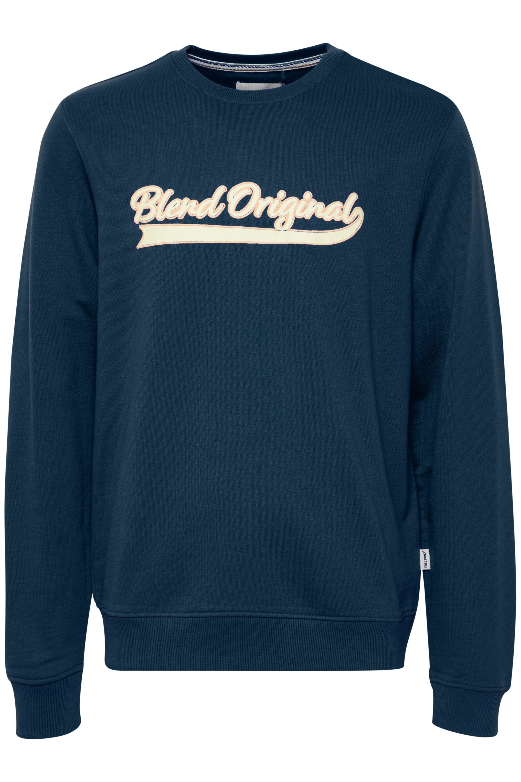 BLEND Sweatshirt in Blauw: voorkant