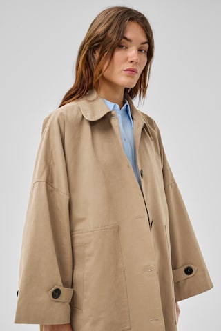 My Essential Wardrobe Mantel 'Lyon' in Braun