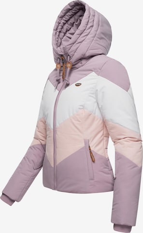 Ragwear Performance Jacket 'Novva' in Purple