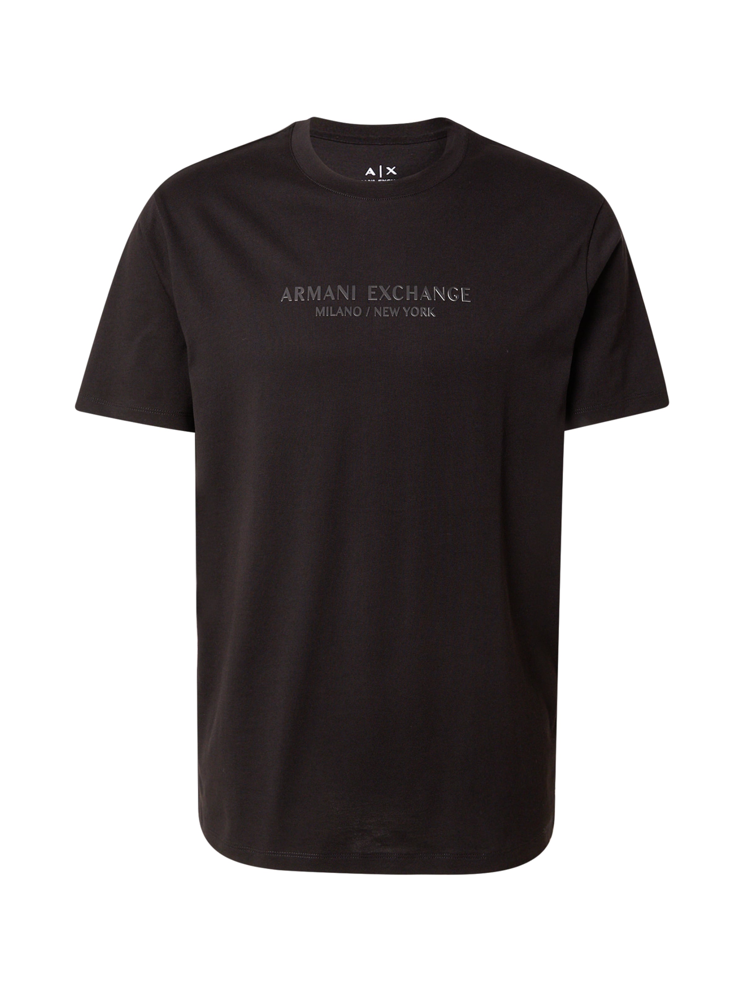 ARMANI EXCHANGE Μπλουζάκι σε μαύρο: μπροστά