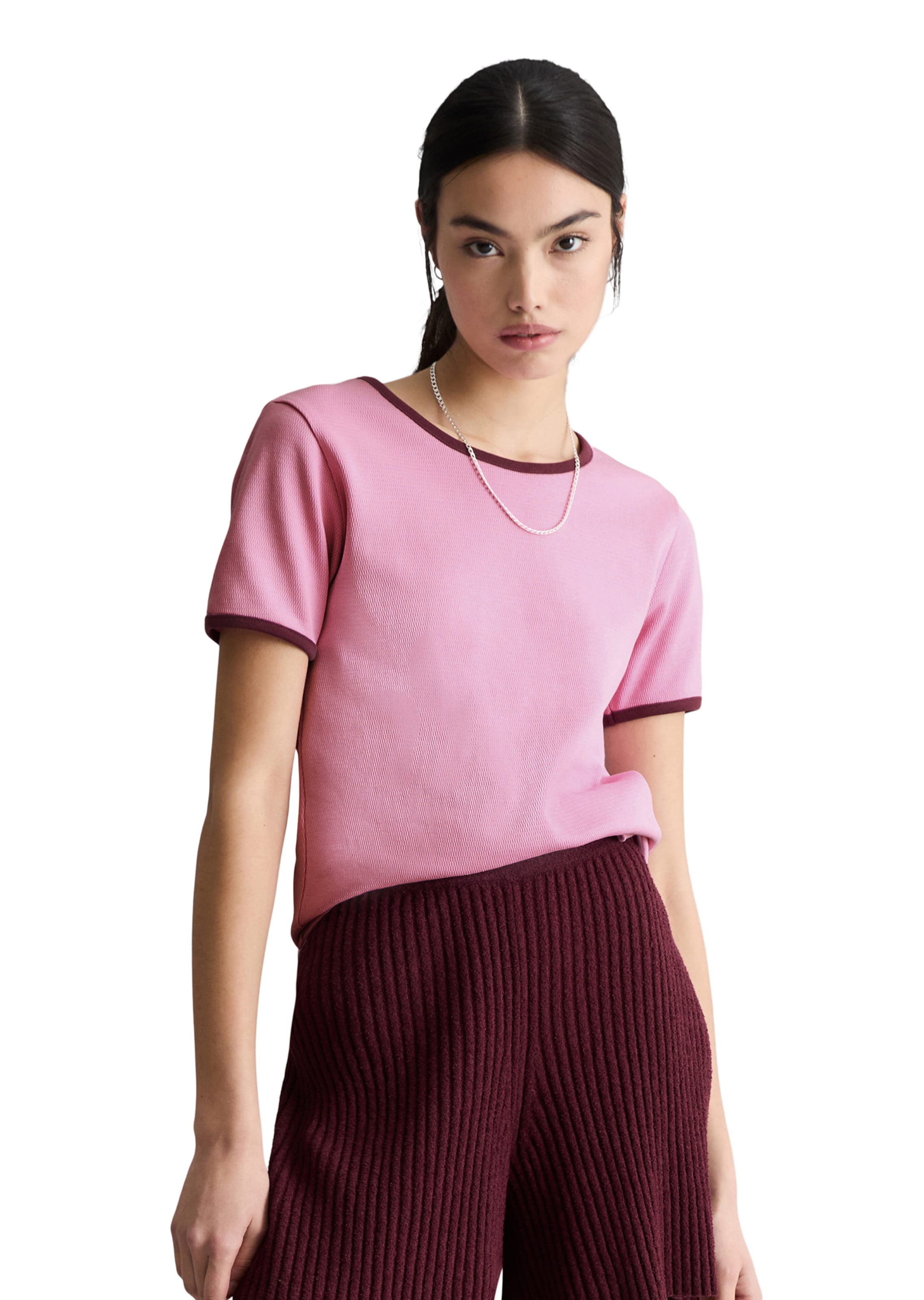 Marc O'Polo DENIM Shirt in Pink: front